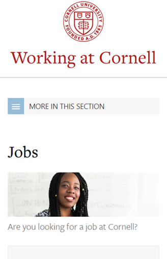 Jobs-Working-at-Cornell