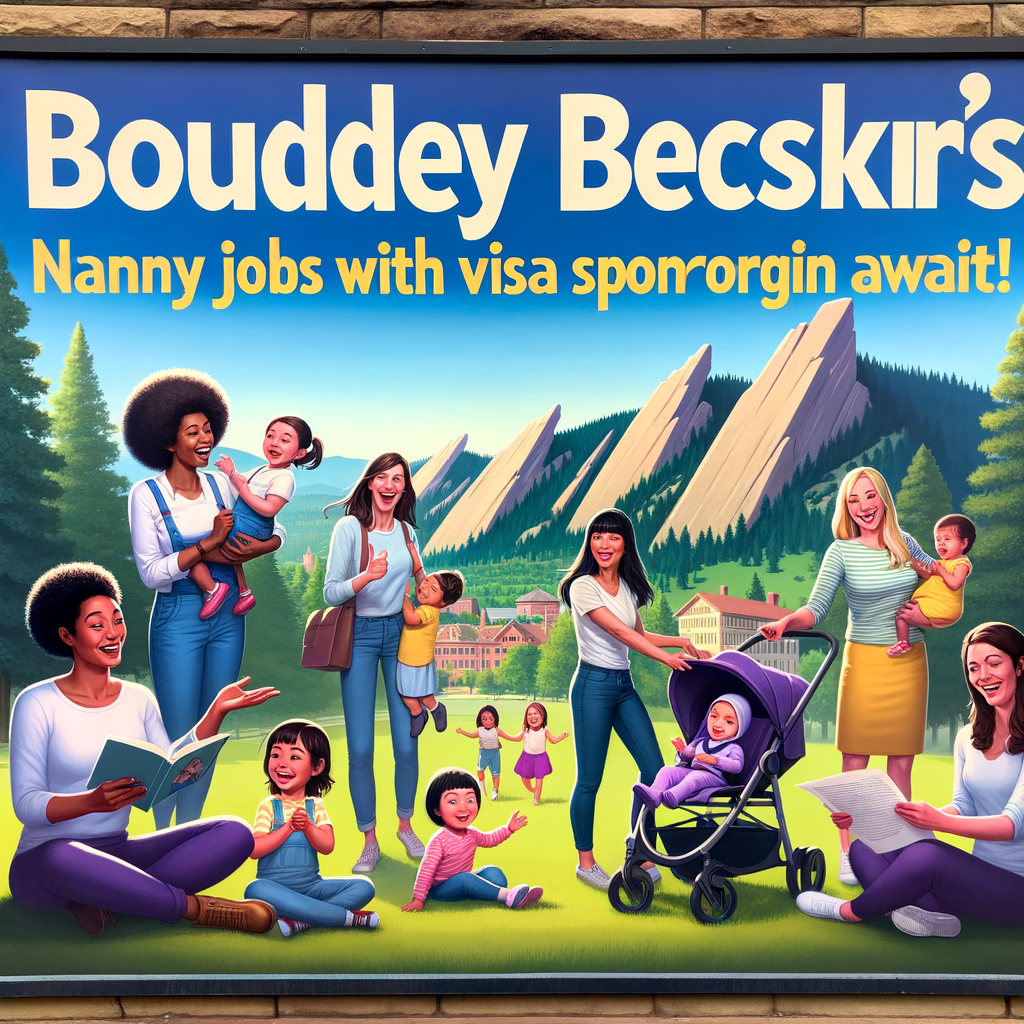 BOULDER BECKONS: NANNY JOBS WITH VISA SPONSORSHIP AWAIT!