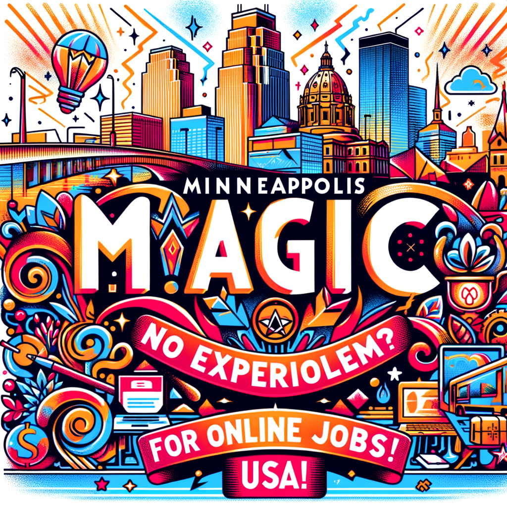 Minneapolis Magic: No Experience? No Problem for Online Jobs USA!