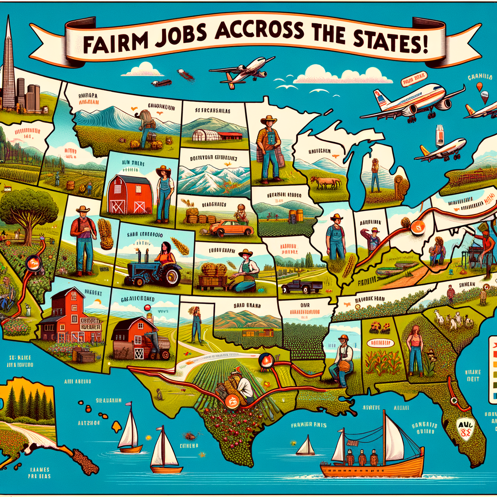 San Francisco to Atlanta: Farm Jobs Await Across the States! 