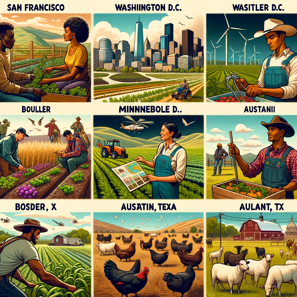 Are you ready to embark on a thrilling adventure in the land of opportunity? Look no further than the farm jobs in the USA! With a vast landscape and an abundance of agricultural possibilities, America offers a wide array of farm job opportunities. Whether you have a green thumb or dream of experiencing the charm of rural life, these farm jobs can be your ticket to an incredible journey. From the vibrant cities of San Francisco and New York to the heartland of Lincoln and Atlanta, let's explore the exciting world of farm jobs in America!